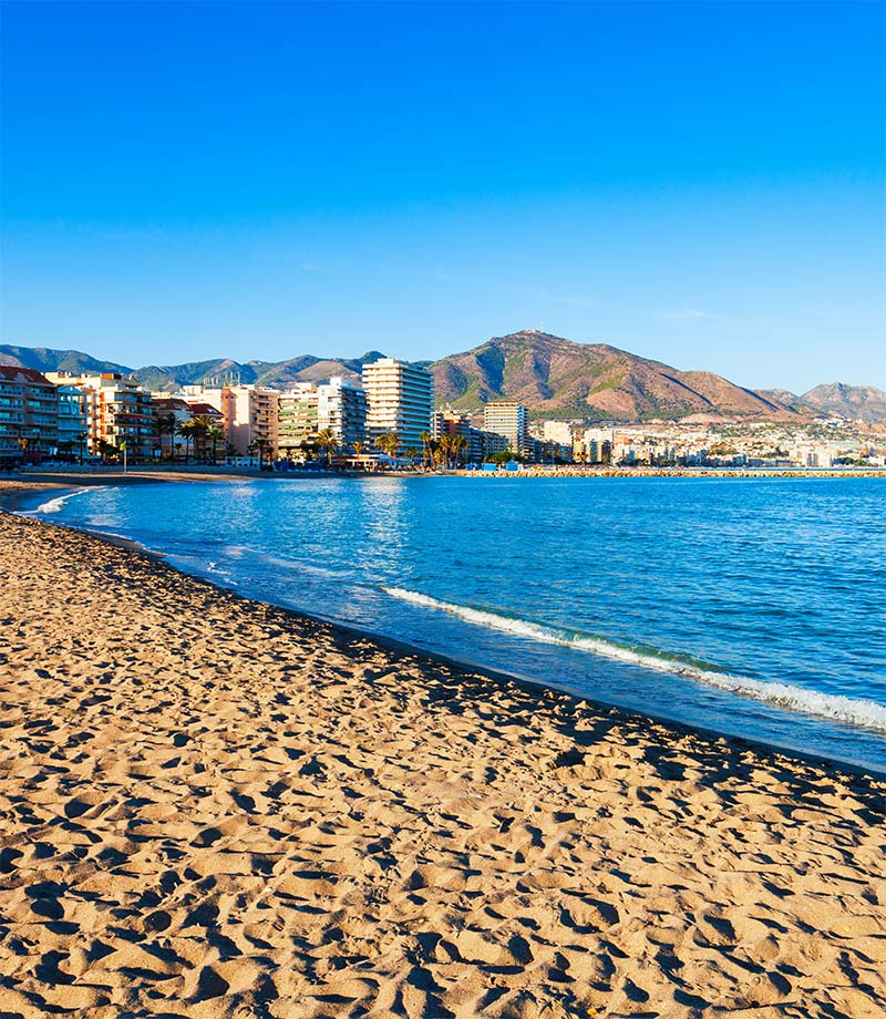 Fotografía de la playa de Fuengirola